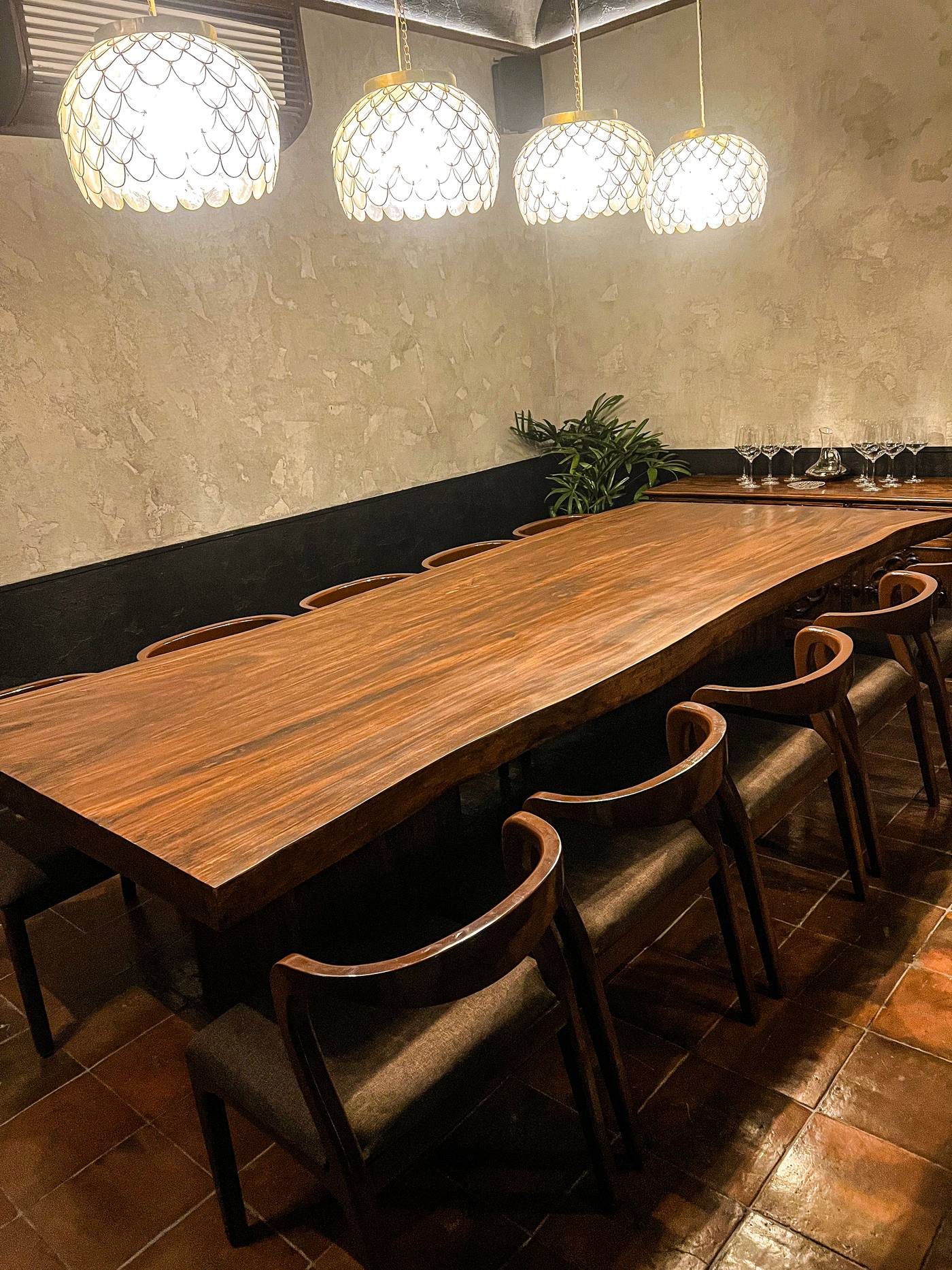 Private dining room
